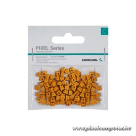   DeepCool Számítógépház Kiegészítő - PIXEL PO (100db, narancs, szilikon)