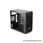 DeepCool Számítógépház - SMARTER (fekete, fekete belső, mATX, 1xUSB3.0, 1xUSB2.0)