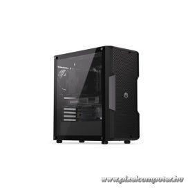   Endorfy Számítógépház - Regnum 400 Air (ATX /micro ATX/ITX, 2xUSB3.0, 4x12cm ventilátor, ablakos, fekete)