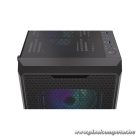 Endorfy Számítógépház - Regnum 400 ARGB (ATX /micro ATX/ITX, 2xUSB3.0, 4x12cm LED ventilátor, ablakos, fekete)