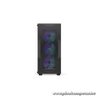 Endorfy Számítógépház - Regnum 400 ARGB (ATX /micro ATX/ITX, 2xUSB3.0, 4x12cm LED ventilátor, ablakos, fekete)