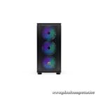 Endorfy Számítógépház - Arx 700 ARGB (ATX /micro ATX/ITX, 1xUSB-C, 2xUSB3.0, 4x14cm LED ventilátor, ablakos, fekete)