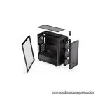 Endorfy Számítógépház - Arx 700 ARGB (ATX /micro ATX/ITX, 1xUSB-C, 2xUSB3.0, 4x14cm LED ventilátor, ablakos, fekete)