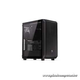   Endorfy Számítógépház - Arx 500 Core (ATX /micro ATX/ITX, 1xUSB-C, 2xUSB3.2, 7x14cm ventilátor, ablakos, fekete)