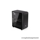 Endorfy Számítógépház - Arx 500 Core (ATX /micro ATX/ITX, 1xUSB-C, 2xUSB3.2, 7x14cm ventilátor, ablakos, fekete)