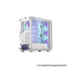 Endorfy Számítógépház - Arx 700 White ARGB (ATX /micro ATX/ITX, 1xUSB-C, 2xUSB3.0, 4x14cm LED ventilátor, ablak, fehér)