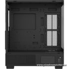 Formula Számítógépház - Crystal E1 FLOE Black (fekete, ablakos, ATX, 2xUSB3.0, 1xType-C)