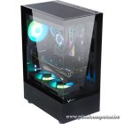 Formula Számítógépház - Crystal Z1 Black (fekete, ablakos, ATX, 1xUSB3.0, 1xUSB2.0)