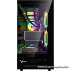 Formula Számítógépház - Crystal Z8 Black (fekete, ablakos, ATX, 1xUSB3.0, 1xUSB2.0, 1xType-C)