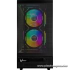 Formula Számítógépház - Crystal Z8 Black (fekete, ablakos, ATX, 1xUSB3.0, 1xUSB2.0, 1xType-C)