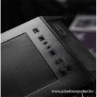 KEEP OUT Számítógépház - XC-200 MESH (fekete, ablakos, 3x12cm RGB venti, ATX, 2xUSB2.0, 1xUSB3.0)