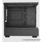 KEEP OUT Számítógépház - XC-301 GLASS (fekete, ablakos, 3x12cm ARGB venti, microATX, 1xUSB2.0, 1xUSB3.0)