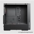 KEEP OUT Számítógépház - XC-805 MESH (fekete, ablakos, 6x12cm ARGB venti, microATX, 2xUSB2.0, 2xUSB3.0)