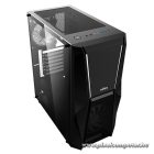 NJOY Számítógépház -  FORT (fekete, ablakos, ATX, 2x12cm, 1xUSB2.0, 2xUSB3.0)