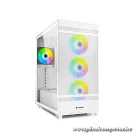 Sharkoon Rebel C50 RGB White Számítógépház
