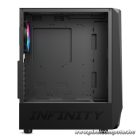 Spirit of Gamer INFINITY Black  Számítógépház