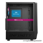 Spirit of Gamer INFINITY Black  Számítógépház