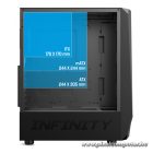 Spirit of Gamer INFINITY Black  Számítógépház