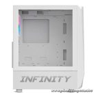 Spirit of Gamer INFINITY White  Számítógépház
