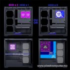 Spirit of Gamer Számítógépház - SPARK Black