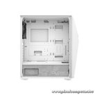 Spirit of Gamer Számítógépház - CLONE 4 White (fekete, ablakos, 2x12cm ventilátor, alsó táp,  ATX, 1xUSB3.0, 2xUSB2.0)