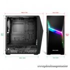 Spirit of Gamer CLONE 4 Black Számítógépház