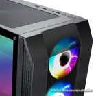 Spirit of Gamer Számítógépház - Rogue VI RGB (fekete, ablakos, 4x12cm ventilátor, alsó táp,  ATX, 1xUSB3.0, 2xUSB2.0)