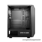 Spirit of Gamer Számítógépház - Rogue VI RGB (fekete, ablakos, 4x12cm ventilátor, alsó táp,  ATX, 1xUSB3.0, 2xUSB2.0)