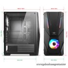 Spirit of Gamer Számítógépház - Rogue V RGB