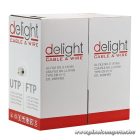 Delight UTP Cat.5e patch kábel, 305m, CCA