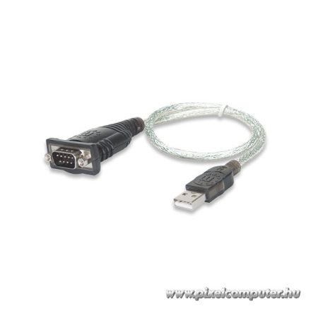 Manhattan Kábel átalakító - USB-ről Soros portra átalakító, 45 cm