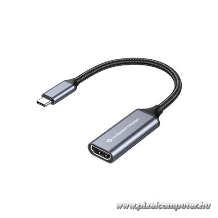 Conceptronic Kábel - ABBY09G (USB-C to HDMI, 4K/60Hz, szürke)