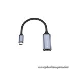 Conceptronic Kábel - ABBY09G (USB-C to HDMI, 4K/60Hz, szürke)