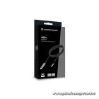 Conceptronic Kábel - ABBY10G (USB-C to HDMI, 4K/60Hz, harisnyázott, fekete, 2m)