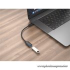 Conceptronic Kábel - ABBY11B (USB-C to USB-A, fekete) 2db/csomag