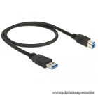 Delock Kábel - 85065 (USB3.0, A-B kábel, apa/apa, 0,5m)