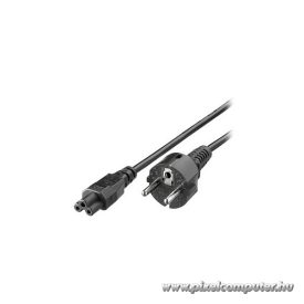   Equip Tápkábel - 112150 (Notebook tápkábel, földelt, C5, fekete, 1,5m)