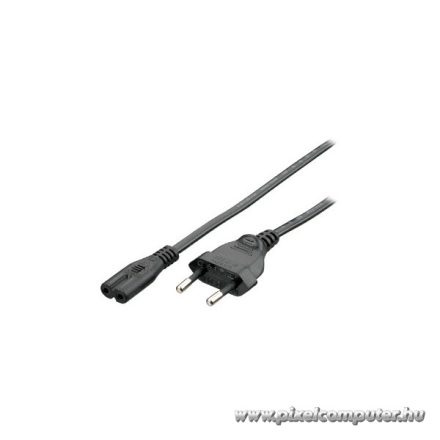 Equip Kábel - 112160 (Notebook tápkábel, nem földelt, 1,8m)