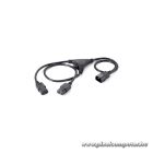 Equip Tápkábel - 112210 (Y PC tápkábel hosszabító, C13/C14, fekete, 1,6m)