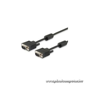   Equip Kábel - 118816 (VGA kábel, HD15, ferrit gyűrűvel, duplán árnyékolt, apa/apa, 20m)
