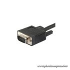 Equip Kábel - 118816 (VGA kábel, HD15, ferrit gyűrűvel, duplán árnyékolt, apa/apa, 20m)