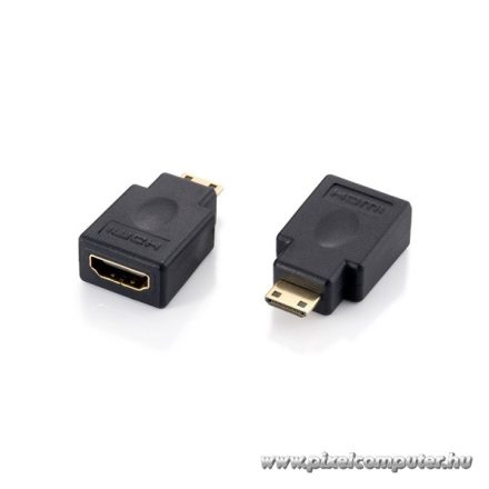 Equip Átalakító - 118914 (miniHDMI to HDMI, fekete)