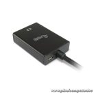 Equip Átalakító - 119038 (VGA to HDMI with Audio, fekete)