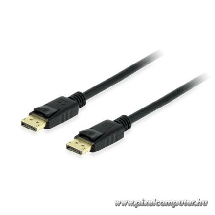 Equip Kábel - 119251 (DisplayPort1.4 kábel, 8K/60Hz, apa/apa, fekete, 1m)