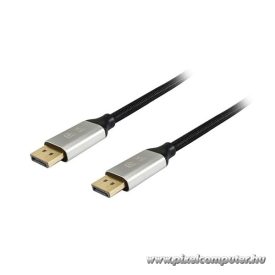   Equip Kábel - 119266 (Premium, DisplayPort1.4 kábel, 8K/60Hz, apa/apa, fekete, 10m)