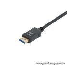 Equip Kábel - 119273 (DisplayPort2.1 kábel, 4K/144Hz, apa/apa, fekete, 3m)