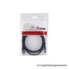 Equip Kábel - 119282 (Premium, DisplayPort2.1 kábel, 4K/240Hz, apa/apa, fekete, 2m)