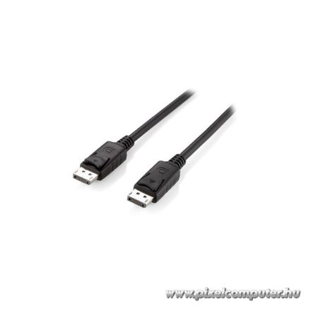Equip Kábel - 119331 (DisplayPort1.2 kábel, 4K/30Hz, apa/apa, 1m)
