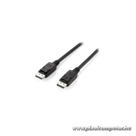 Equip Kábel - 119337 (DisplayPort1.2 kábel, 4K/30Hz, apa/apa, 5m)