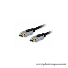   Equip Kábel - 119347 (HDMI2.0 kábel, apa/apa, 4K/60Hz, ARC, aranyozott, 10m)